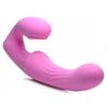 Strap U U-Pulse Silicone Vibrating Strapless Strap-On - Pink