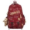 Backpack for Children Elementary School Students Girls Junior High School Boy College Students High School Letter Backpack Backpack