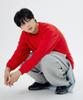 MAYOL Logo Basic Long Sleeve T-Shirt_Red
