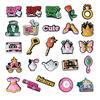 25Pcs Princess Series Cute Cartoon PVC DIY Charms for Shoe Decorations