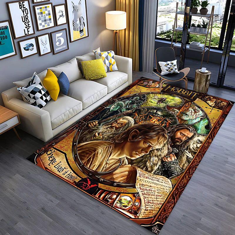 Fantasy Epic Adventure carpet Doormat printing Office chair cushion Room Christmas gifts