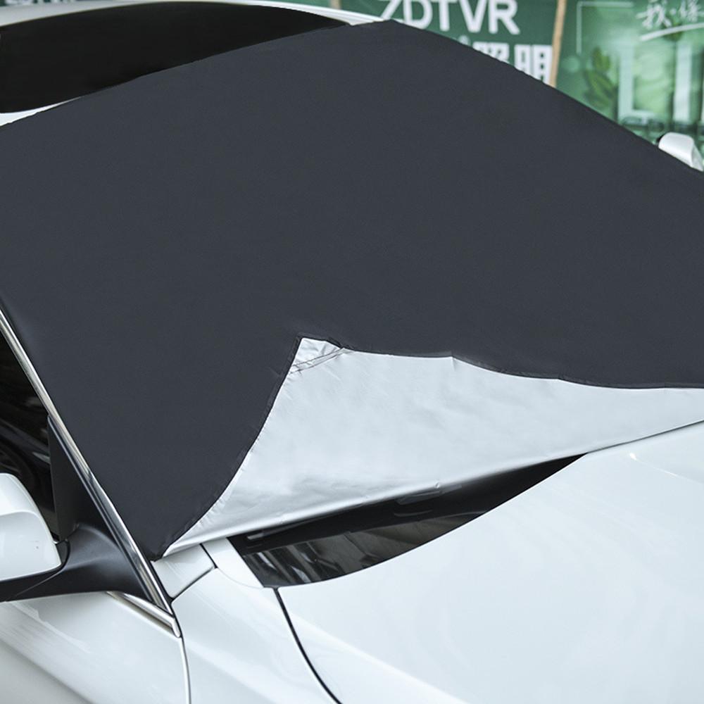 Automobile Magnetic Sunshade Cover Car Windshield Snow Sun Shade Waterproof Protector Cover Car Front Windscreen Cover