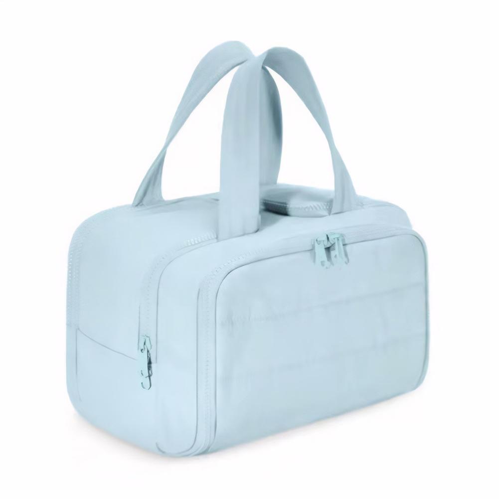 Широко открывающаяся дорожная косметичка с большим отверстием Органайзер для макияжа Дорожная косметичка для женщин Аксессуары Предметы первой необходимости Туалетные принадлежности