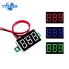 1 шт. 0,36 дюйма Вольтметр DC 0-32V 4,5V-30V Светодиодный Мини Цифровой Вольтметр Светодиодный Дисплей Вольтметр Измеритель Напряжения Панельный Вольтметр 2 3 Провода