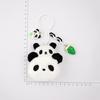 Cute Bamboo Tube Panda Fashion Cartoon Soft Panda Plush Stuffed  Animal Pendant Backpack Decor Bag Charm