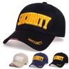 SECURITY Embroidery Baseball Cap for Women Hip Hop Snapback Caps Men Street Cool Fashion Hat Cotton Dad Hats