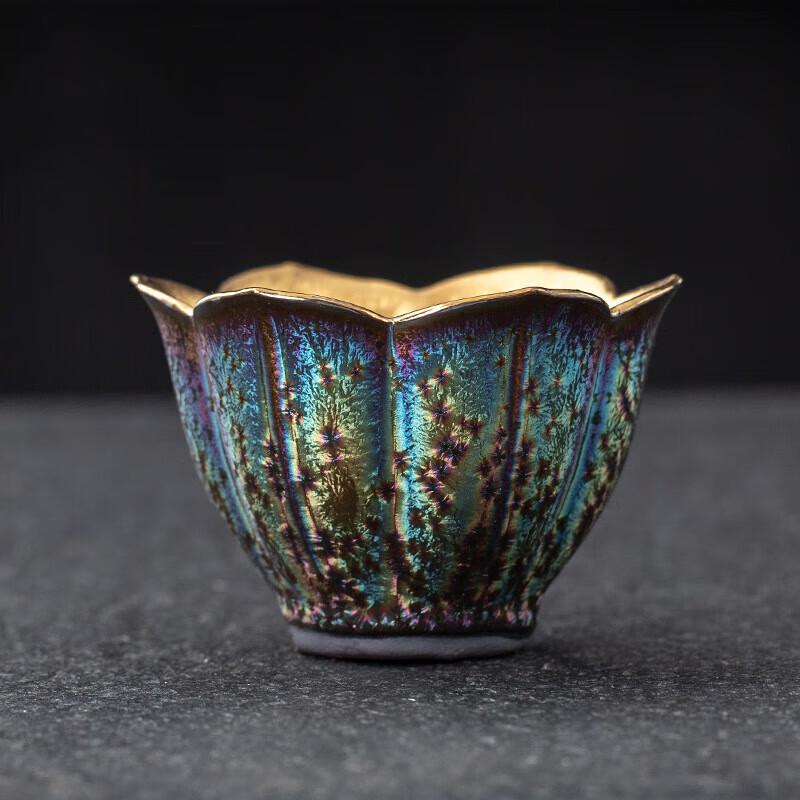 Chaxun Gilt Kiln-Fired Jian Ware Tea Bowl
