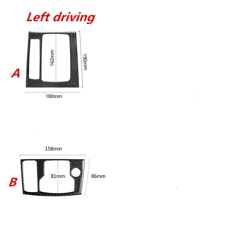 Подходит для Mazda Axela Atenza 2017-2018 Аксессуары из углеродного волокна салон автомобиля Центр управления переключением передач Панель Крышка Отделка Наклейка