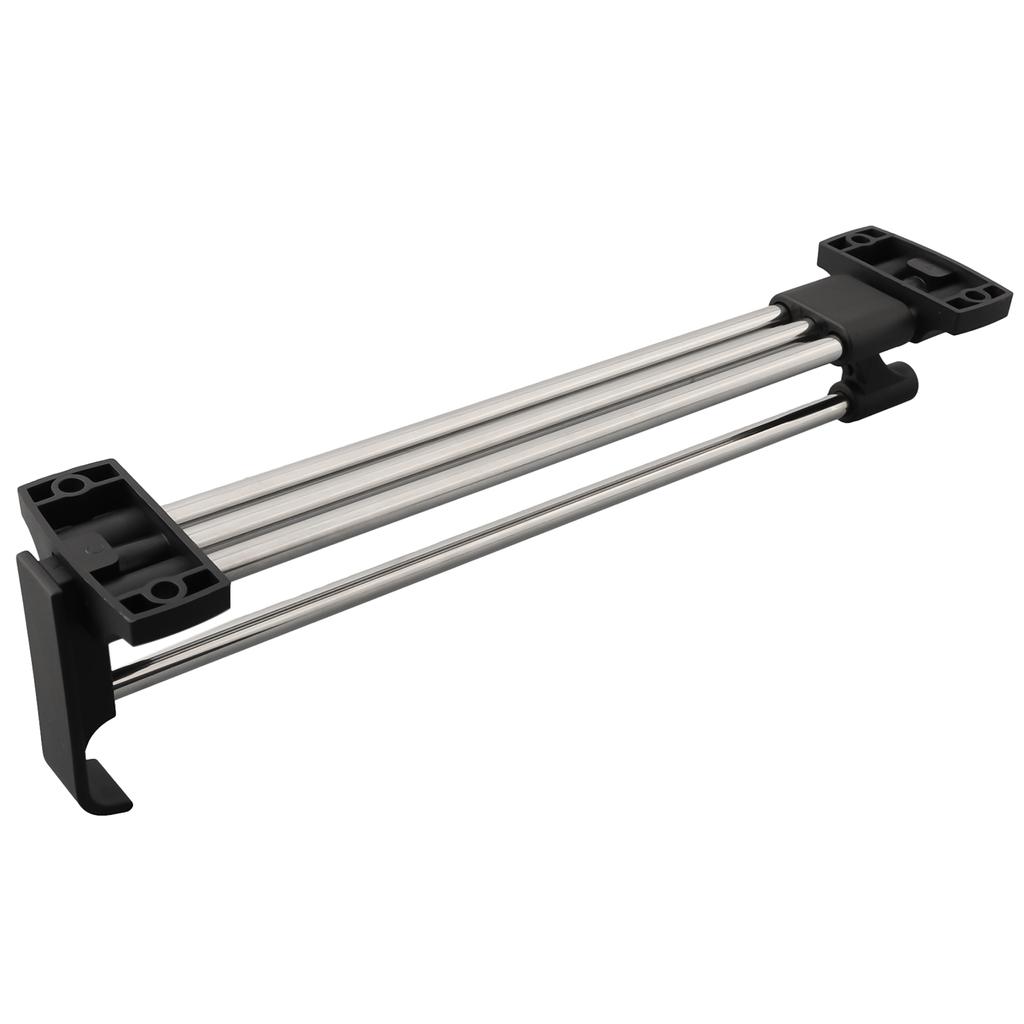 Retractable Wardrobe Rail Clothes Hanger Towel Coat Rack Closet Cabinet Storage Organizer Pull Out Hanging Wardrobe Rail Rod