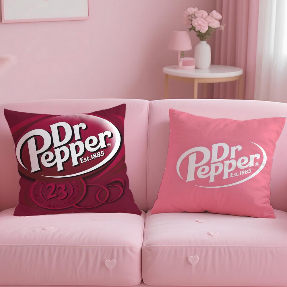 Чехол на подушку D-Dr Pepper Удобный двусторонний чехол для подушки Идеально подходит для автомобиля, дивана, спальни и многого другого