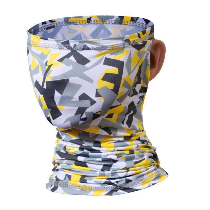 Ice Silk Multifunctional Neck Gaiter Men Women Sun Protection Outdoor Sports Cycling Hiking Fishing
