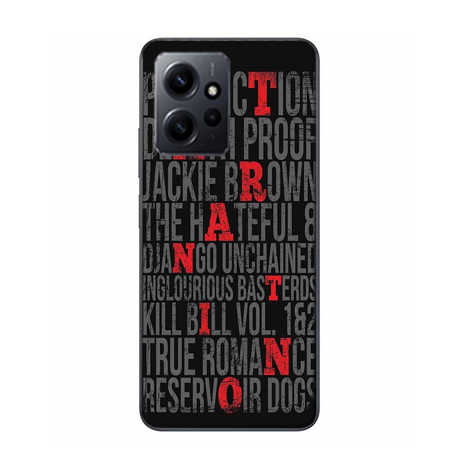 Чехол для телефона "Написано и снято Квентином Тарантино" для Redmi Note 14 15 Pro 5G 13 12 Pro Plus 11 11T 11E 11S 10 Pro 10S 9 9S C