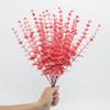 10Pcs/set Plastic Artificial Eucalyptus Leaf Simulation Fake Eucalyptus Plants   Wedding Decor