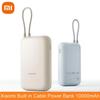 Xiaomi Built In Cable Power Bank 10000mAh 22.5W P15ZM Type-C Two Way Fast Charging Mi Powerbank Portable Powerbank For Xiaomi iPhone Huawei OPPO