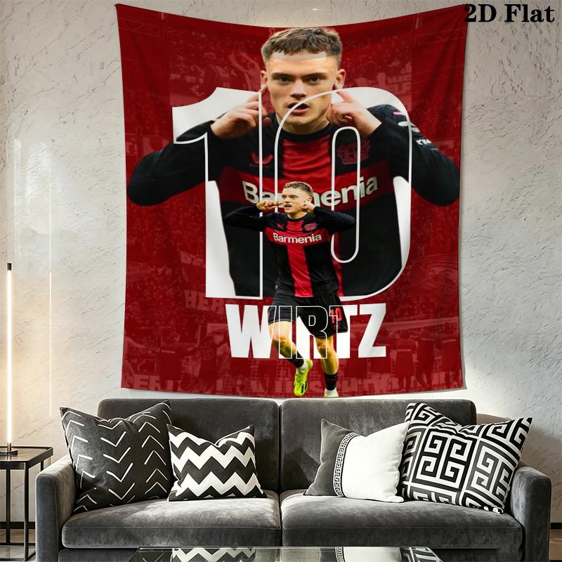Florian Wirtz Wall Tapestry Aesthetic Wall Hanging Printed Fabric Blanket Decorative Tapestries for Bedroom Living Room Home Decor