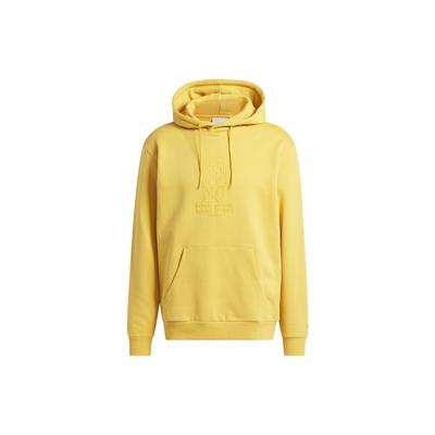 adidas Shmoofoil Netorious Hoodie с геометрическим узором и принтом, свободная толстовка с капюшоном, мужские толстовки, желтый цвет II5960