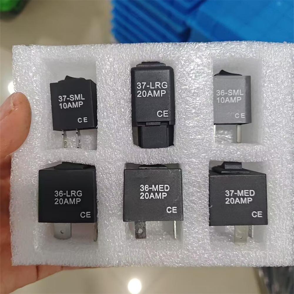 Комплект реле топливного насоса 12 В, 6 шт., Комплект переключателей реле, Тестер реле топливного насоса