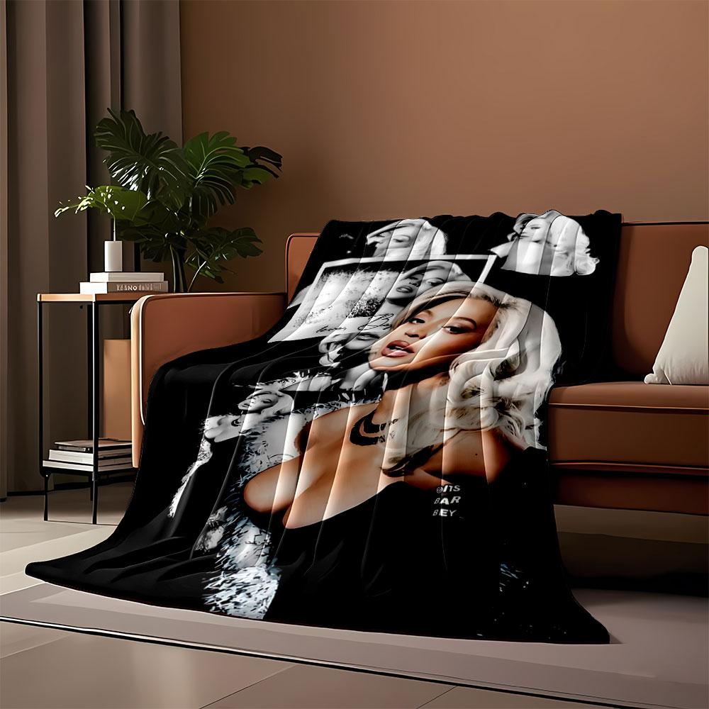 Retro Glam Collage Blanket for all seasons blanket lunch break throw gift