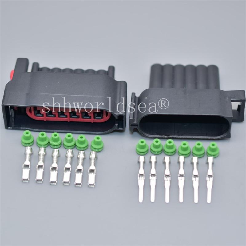 1Sets 6 Pin 4M51-9F836-BK Auto Accelerator Pedal Car Connector For Volvo For Ford 1.6TDCI Accelerator Throttle Car 4M5T-14A464