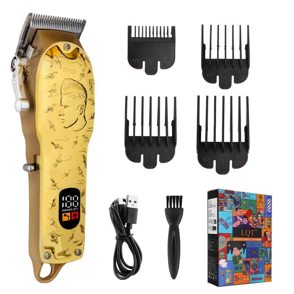 New multi-function hair clipper hair clipper hair clipper electric electric shaving head push cutting oil head carving knife for bald hairdresser