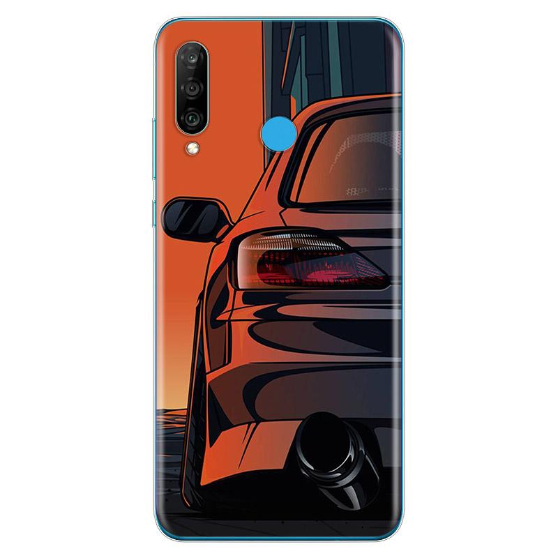 Крутой спортивный автомобиль, мягкий силиконовый чехол из ТПУ для Huawei P40 P30 P20 Pro P10 P9 P8 Lite E Plus 2019 2017, чехол для телефона