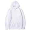 2025 autumn and winter men's and women's solid color pocket hooded sweatshirt, sports fitness sweatshirt, fashionable casual war