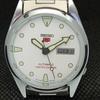 ВОССТАНОВЛЕННЫЕ ВИНТАЖНЫЕ SEIKO 5 АВТОМАТИЧЕСКИЕ 6319A ЯПОНИЯ МУЖСКИЕ D/D БЕЛЫЕ ЧАСЫ a318651-9