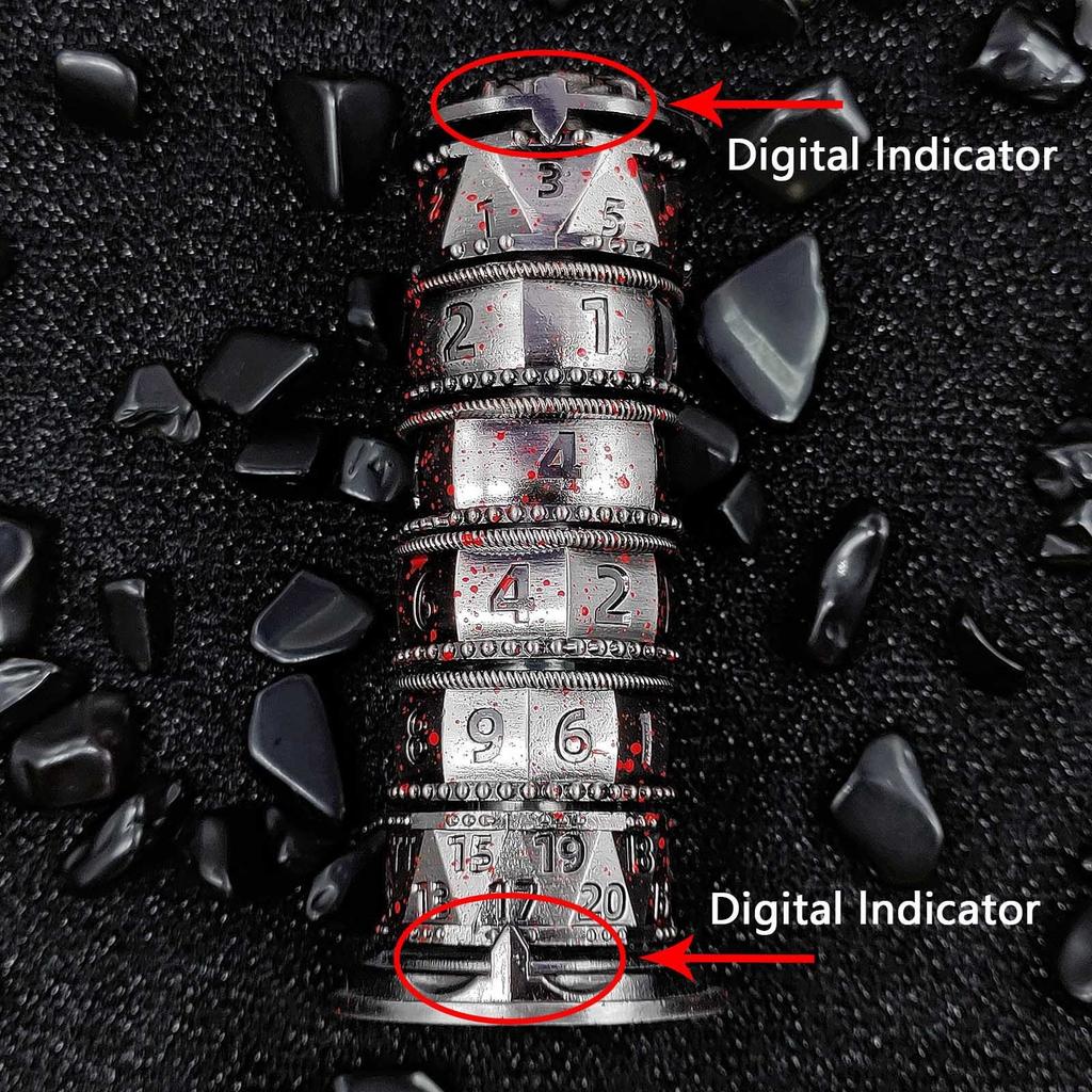 7-in-1 Spinning Dice Towers for Dungeons Dragons RPG COC Run Group Cthulhu Board Game Prop Carving Table Ornaments