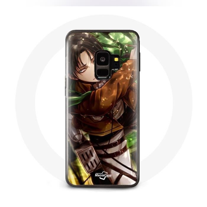 Case for Samsung Galaxy S9 Plus Attack On Titan Levi Ackerman