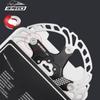 MTB 140/160/180/203mm Bicycle Brake Disc Road Floating Bicycle Brake Six Nail Disc for Mountain Bike