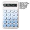 Retro Mechanical Calculator 10-Digit LED Display Calculator with Tilt Screen Tactile Keyboard Student Calculator for Office School