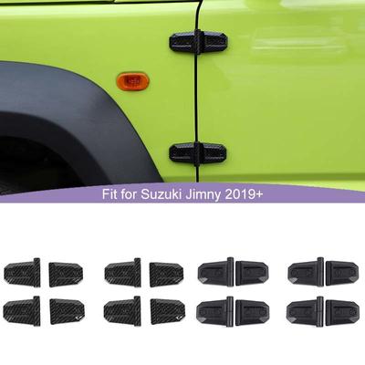 Украшение крышки дверного шарнира автомобиля, подходит для Suzuki Jimny 2019 Up Car Accessories, ABS Plastic