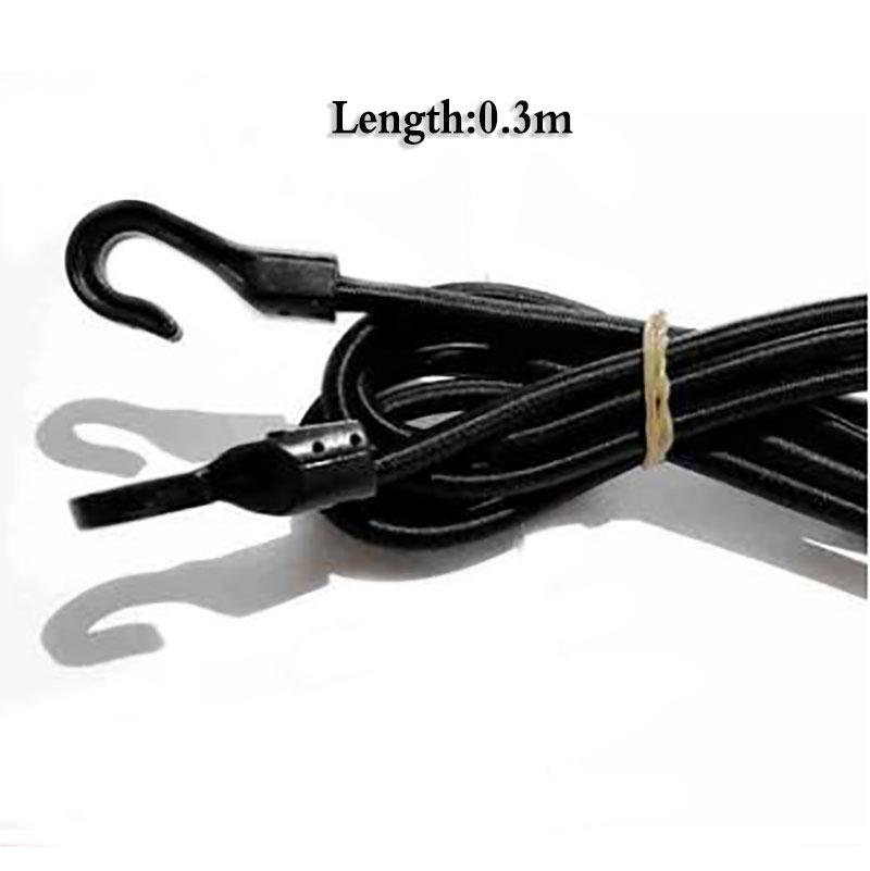 1 м/1,5 м/2 м сверхмощный эластичный банджи-амортизирующий шнур, растягивающийся пластиковый крючок, автомобильная палатка для багажа, каяк, лодка, каноэ, велосипеды, веревочная стяжка