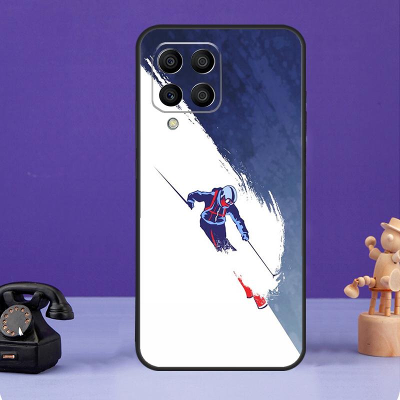 Лыжи Снег Сноуборд Чехол для лыж Для Samsung Galaxy M21 M31 M11 M20 M23 M54 M14 M34 M13 M52 M32 M12 M16 M36 M56 M15 M55
