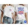 Where The Spirit Of Lord Is T Shirt Bible Verse Christian Freedom