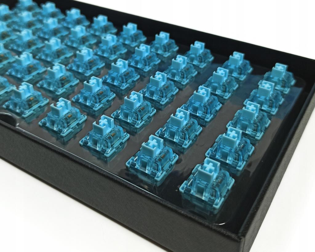 Klawiatura mechaniczna AKKO Cream Blue Pro Tactile Lubed Switch
