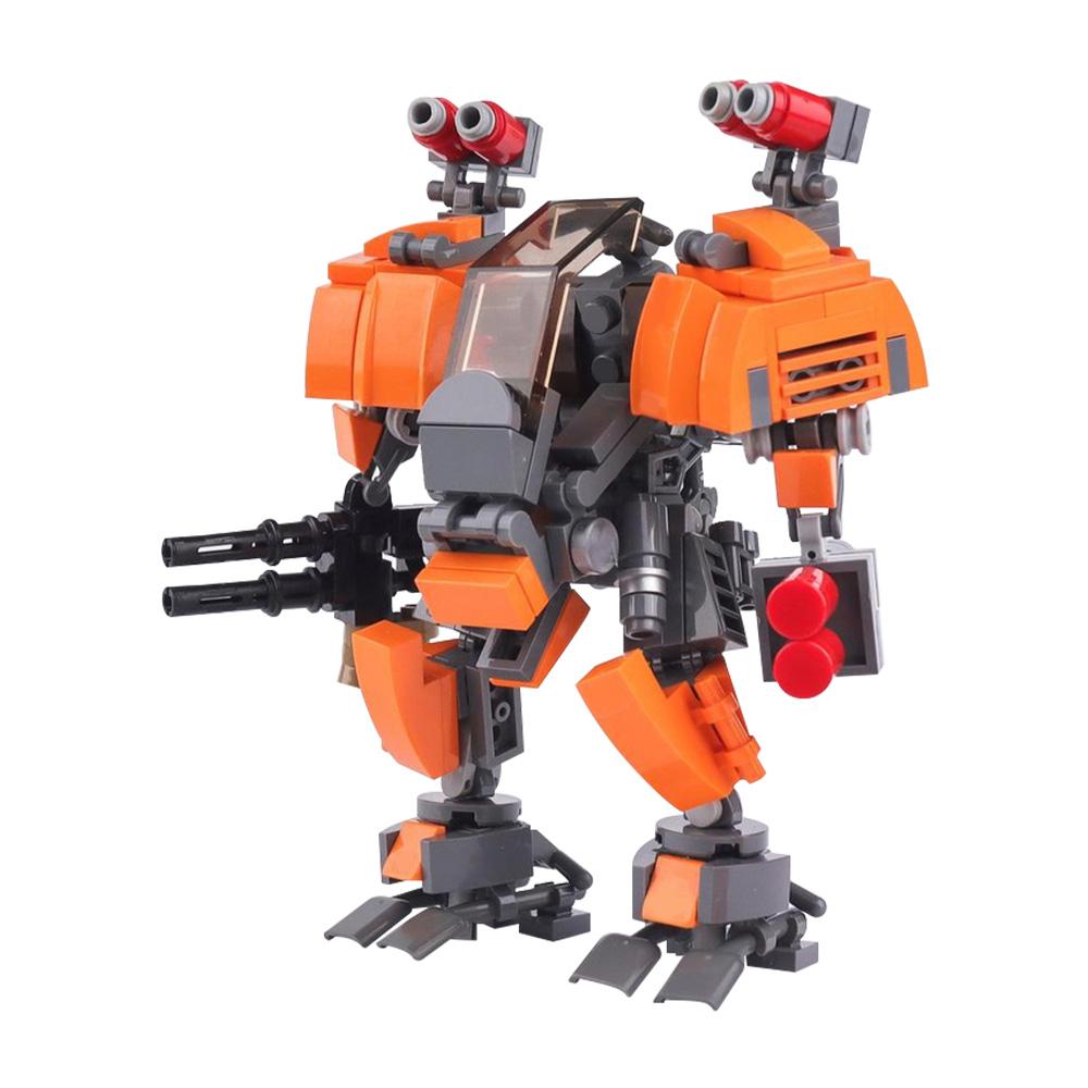 Uplink Mech Revamp Робот Модель Строительные Блоки DIY Креативный Дизайн Боевая Активность Мех Робот Сборка Кирпичи Игрушка Подарок