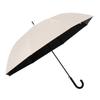 Long 65cm X Pink Umbe+ Light-Blocking Jump-Style Umbrella, 8R, Beige, 502-65J