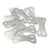 Elastic Bandage Buckle Sports Fasten Buckles Clip Replacement Metal Clips Fixation Clamps Hooks