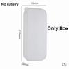 304 Stainless Steel Tableware Storage Case Cooking Supplies Durable Spoon Fork Set  Dessert Fruit