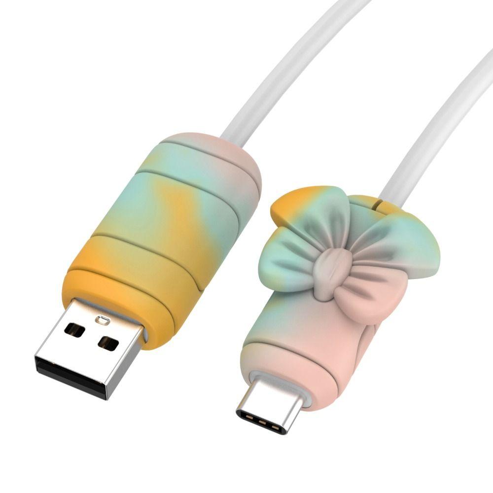 Зарядное устройство, защитный чехол для кабеля зарядного устройства, силиконовый чехол для Samsung/Huawei/Xiaomi