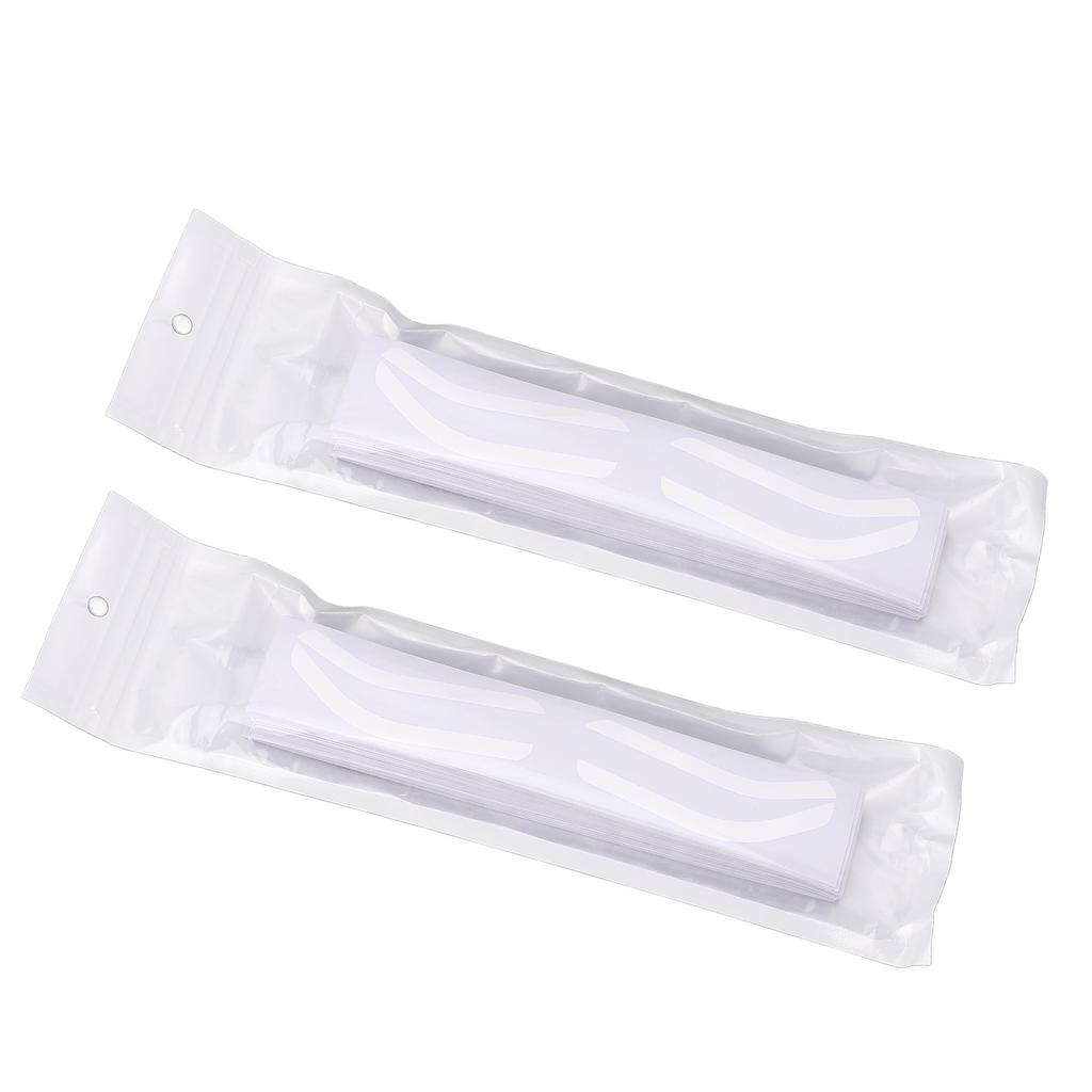 100 Sheet Brow Stencil Stickers Disposable Safe Hygienic Shaping Positioning Adhesive Eyebrow Template Stickers for