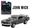 Greenlight Hollywood Series 18 John Wick Movie 1969 Ford Mustang Boss 429 Vehicle 1/64 (2014) Die-cast