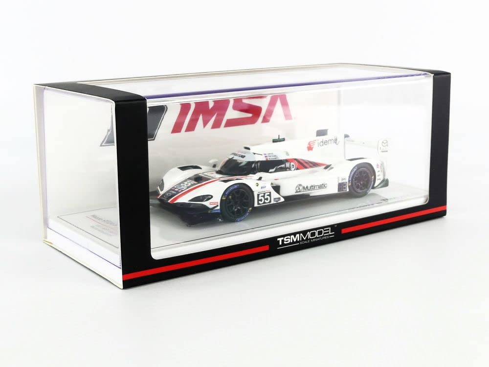 TSM MODEL Масштабная модель Mazda DPi IMSA 24 часа Дайтоны 2021 3-е место Mazda Motorsports Готовая модель TSM430554 1/43 RT24-P #55