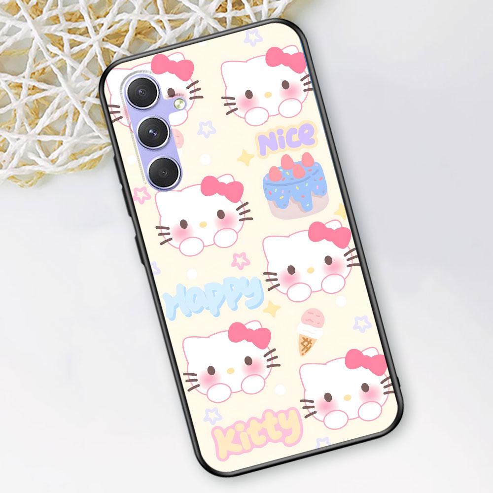 Милый чехол Hello Kitty KT Cat для Samsung Galaxy A51 A53 A54 A31 A52 A12 A13 A21s A22 A32 A11 A22 A33 A41 A52s TPU Чехол для телефона