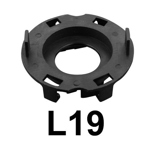 2 шт. H7 светодиодный адаптер для фар H1 H7 цоколь лампы фиксатор зажимы держатель автомобильная розетка база для Ford VW BMW Honda