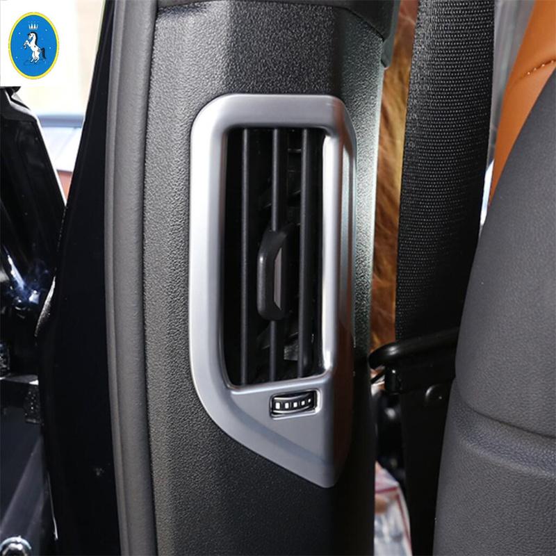 For BMW X5 G05 - 2025 ABS Car Inner Interior Window B Pillar Air AC Outlet Vent Decor Panel Cover Trim Matte Accessories