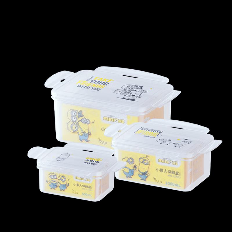 Гадкий Я Сделано Миньонами Набор Контейнеров для Хранения Еды