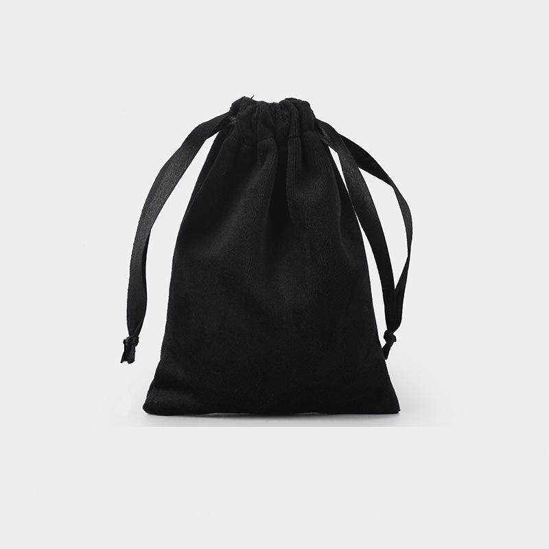 Plush Velvet Drawstring Bag for Mobile Phones & Jewelry
