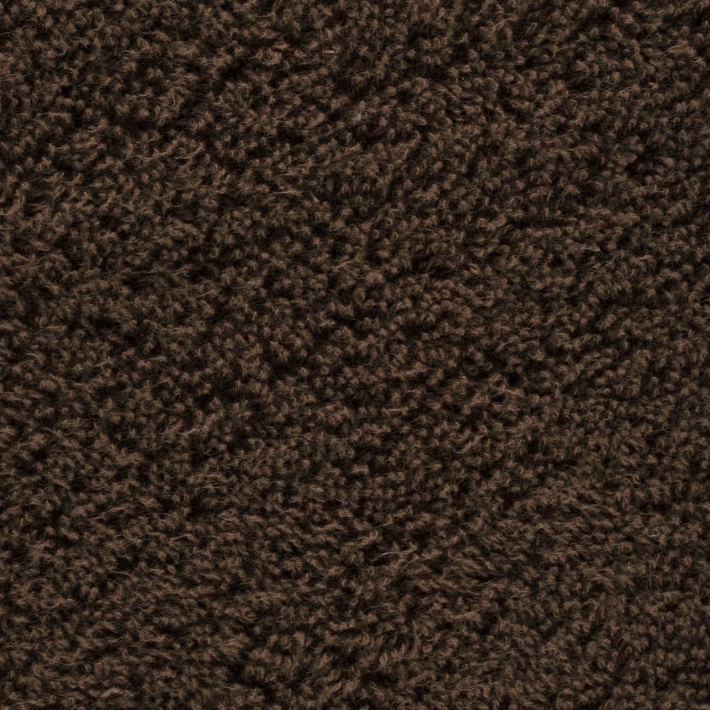Premium Sauna Towels SOLUND 4 Pcs Brown 80x200 cm 600 g m²
